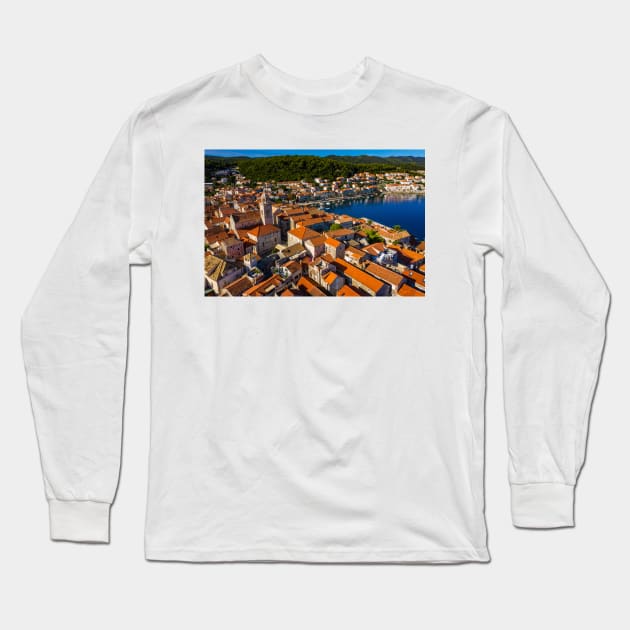 Korčula Long Sleeve T-Shirt by ivancoric